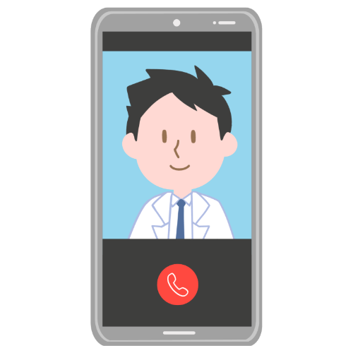 AGAオンライン診療の有無を示すアイコン